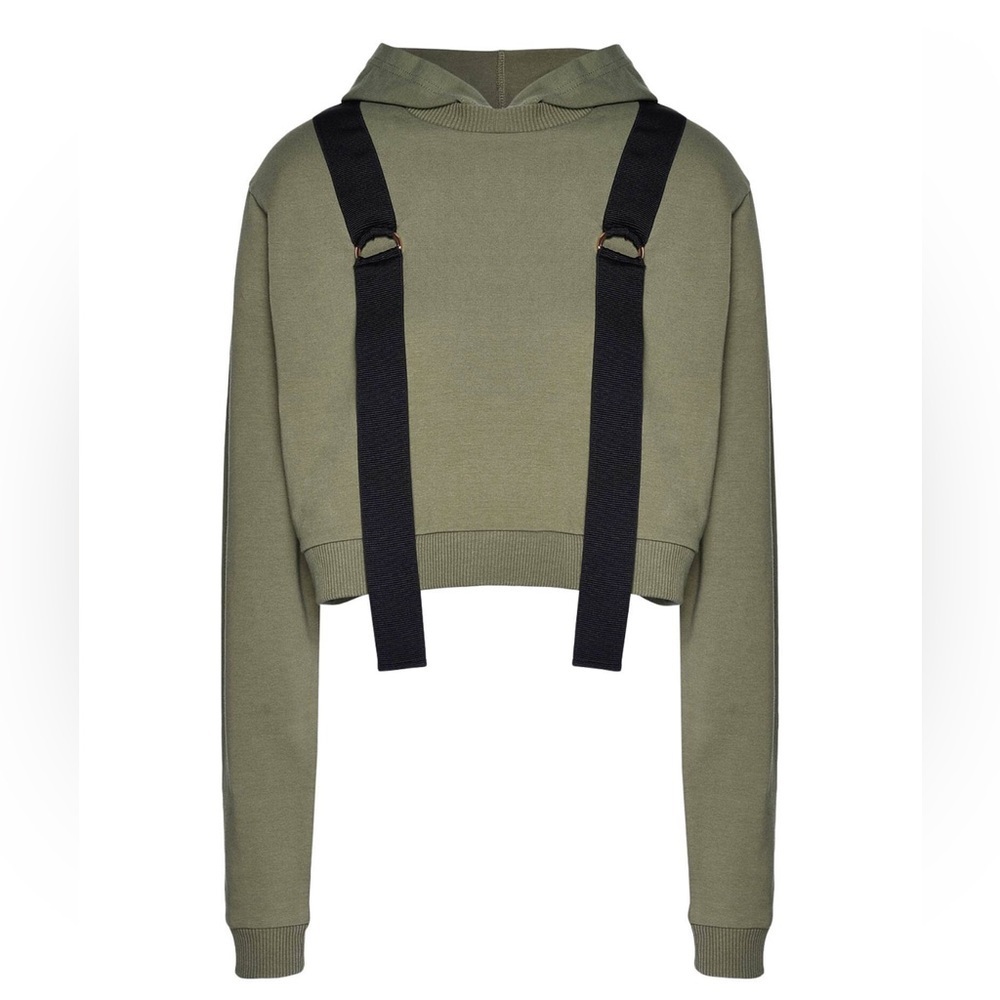Pierre Darre Military Green Sweatshirt Size M